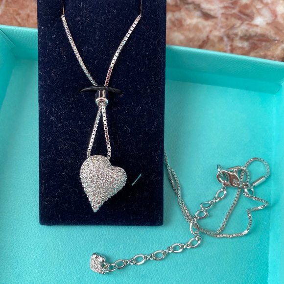 Swarovski Jewelry - Swarovski heart shaped necklace